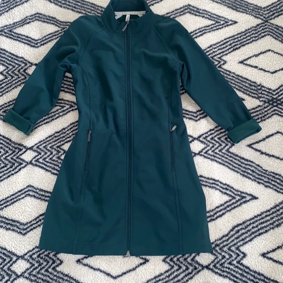 Women’s Jockey Long Softshell Jacket - Green - Small - Picture 2 of 7